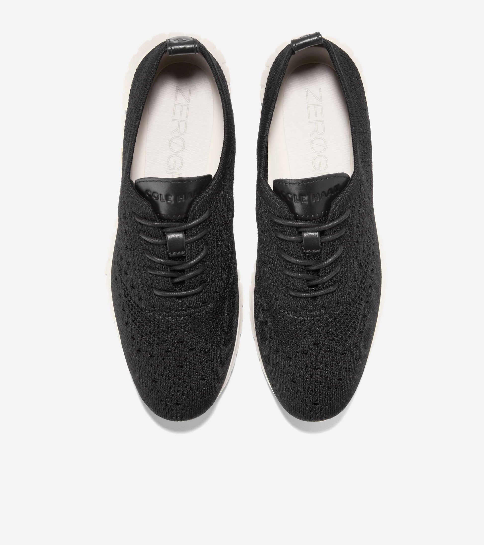 W06723:BLACK KNIT/LEATHER/IVORY