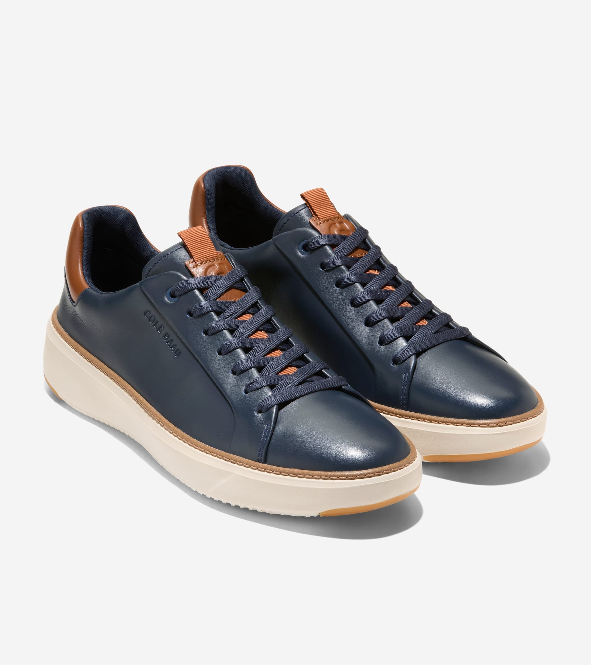C43588:NAVY BLAZER / CH BRITISH TAN / IVORY WP