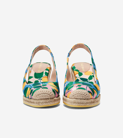 W27457:AZURE BLUE LEMON PRINT