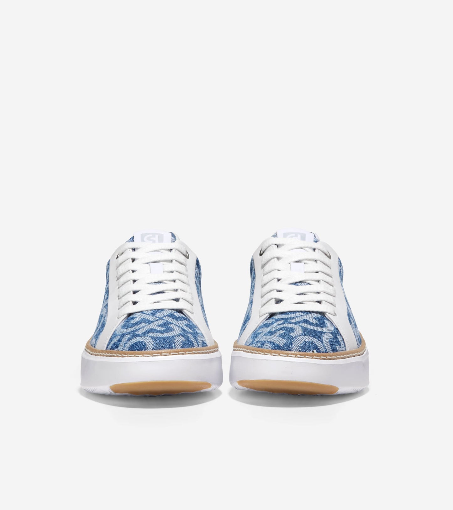 W28868:CH MONOGRAM DENIM JACQUARD/OPTIC WHITE
