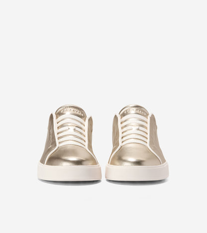 W35016:SOFT GOLD METALLIC/IVORY