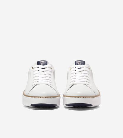 W33830:WHITE LTR/NAVY/WHITE POLKA DOT