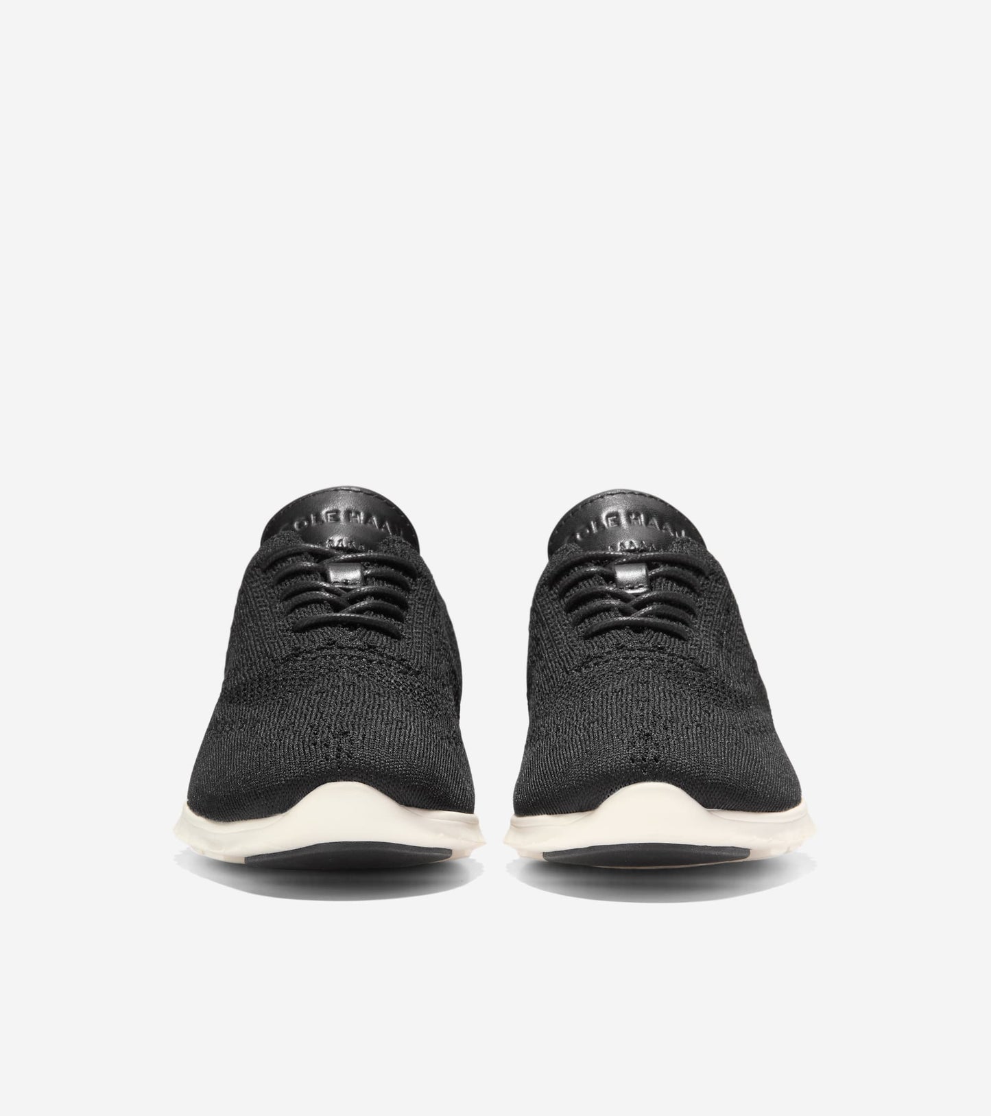 W06723:BLACK KNIT/LEATHER/IVORY