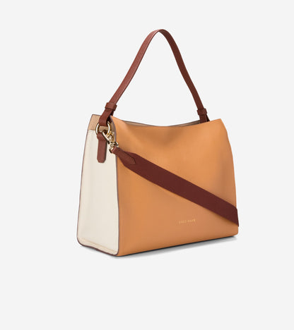 U07629:NEUTRAL COLOR BLOCK BISCUIT / IVORY / CH DK CUOIO:0000