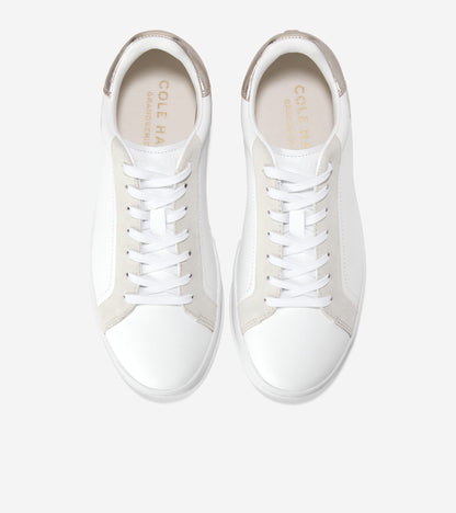 W33385:WHITE/SILVER BIRCH SUEDE/GOLD METALLIC/WHITE