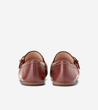 W35403:CH MAHOGANY TUMBLED LEATHER