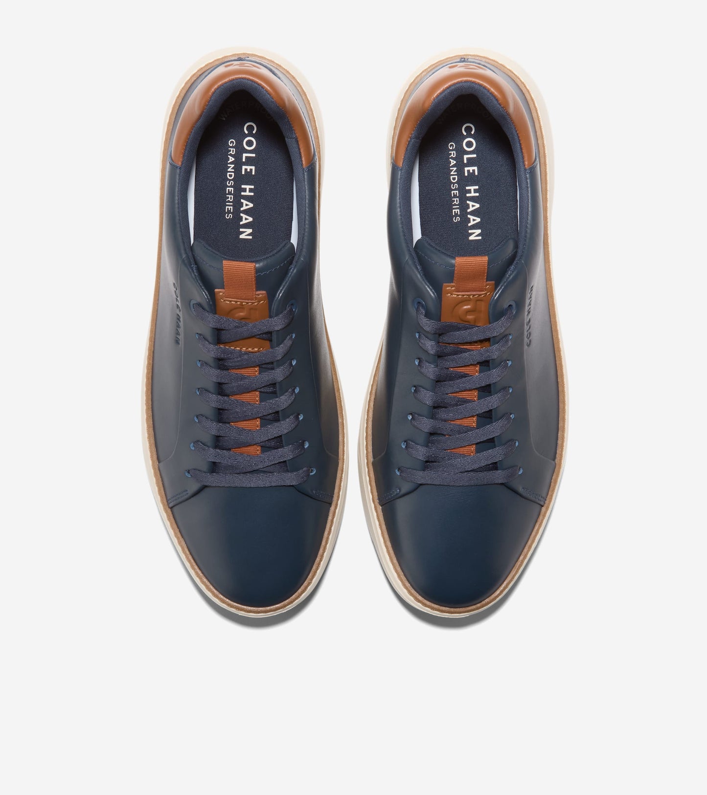 C43588:NAVY BLAZER / CH BRITISH TAN / IVORY WP