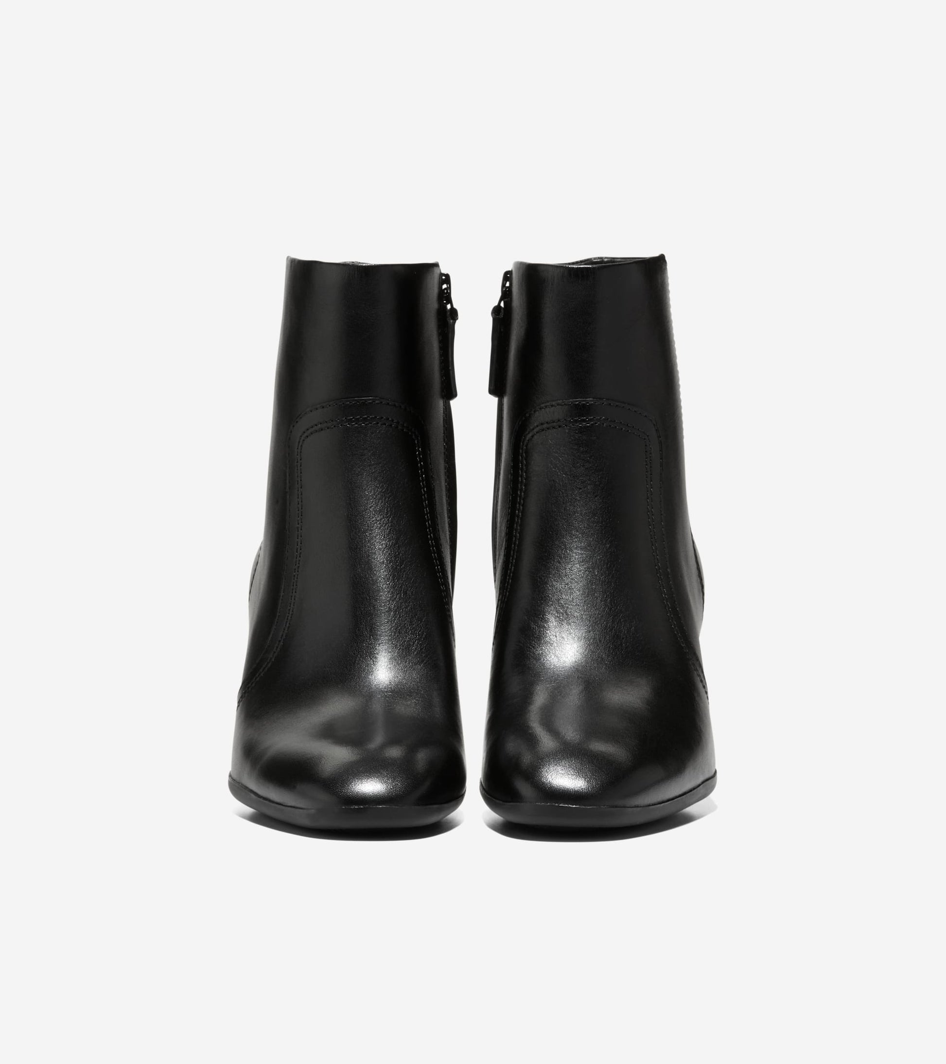 W35186:BLACK LTHR/ BLACK STACK
