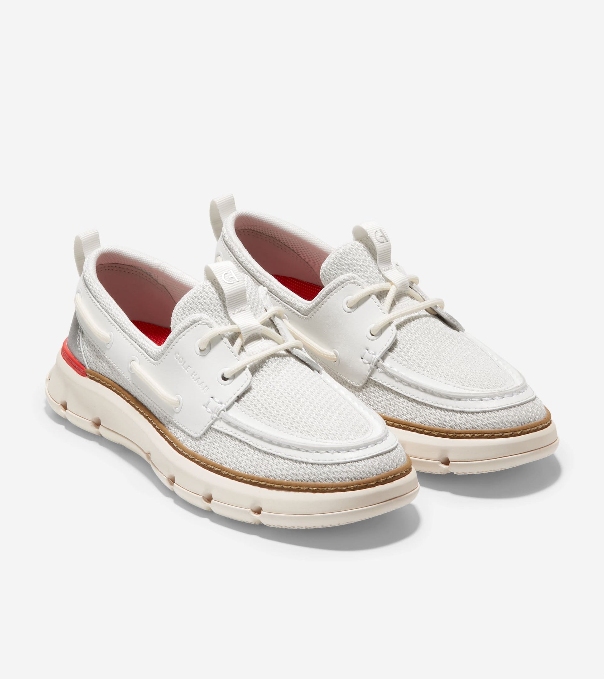 W25924:BLANC DE BLANC/POPPY RED/IVORY