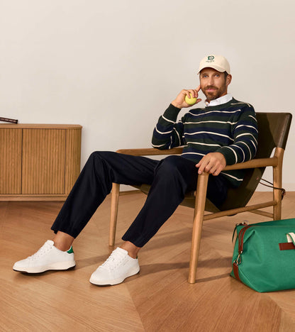 C43930:OPTIC WHITE / GREEN JACKET / IVORY