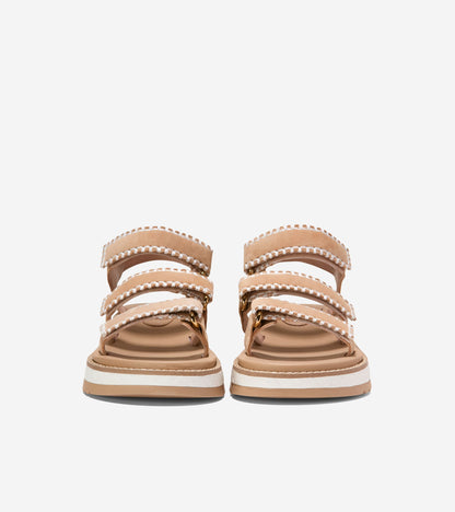 W33220:CH TUSCAN SAND SUEDE/IVORY-CH TUSCAN SAND