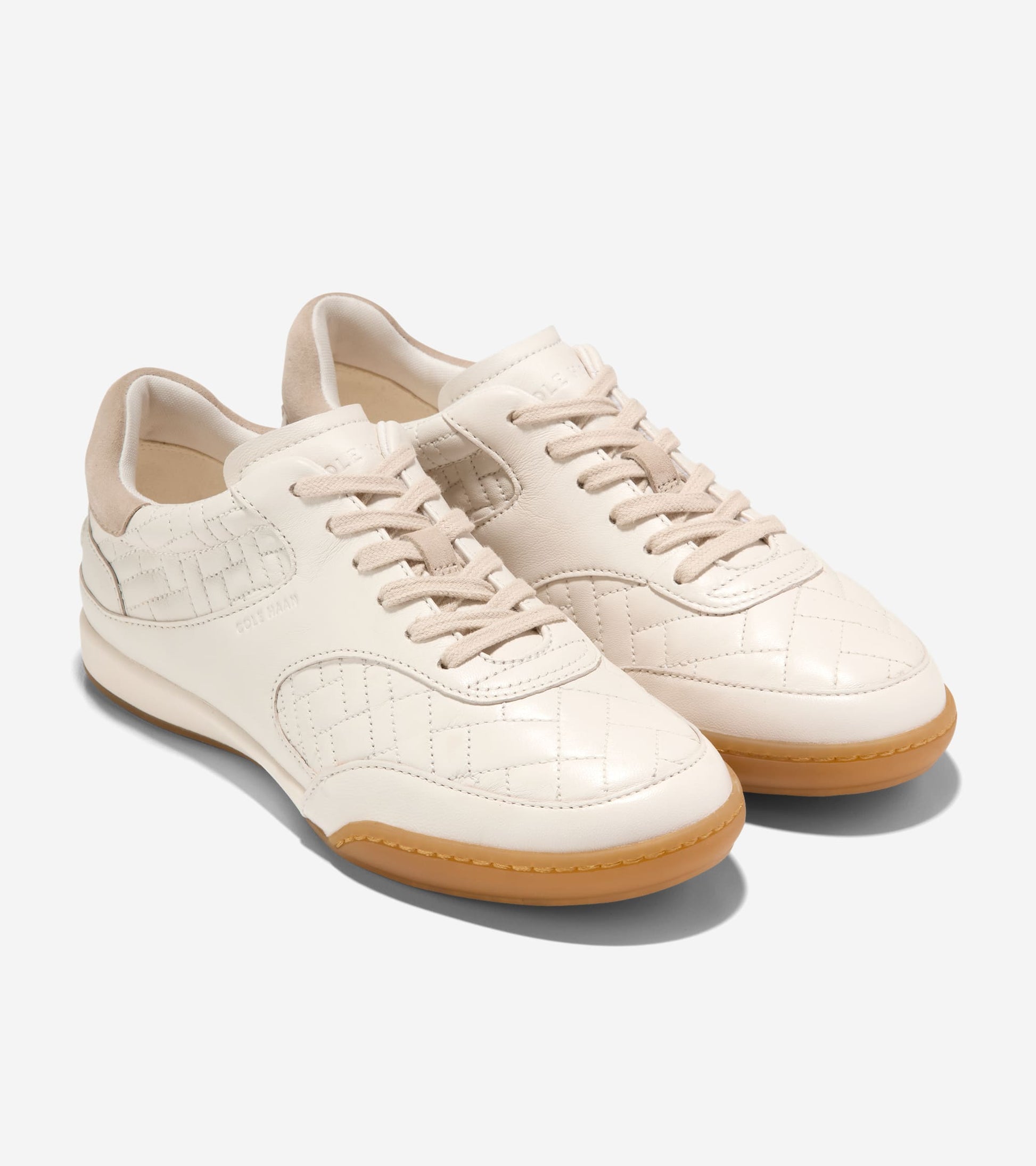 W33584:IVORY LTR/CH LT SESAME SUEDE
