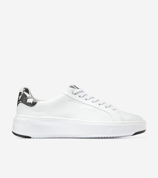 W28084:OPTIC WHITE/BLACK & WHITE TROPICAL PRINT