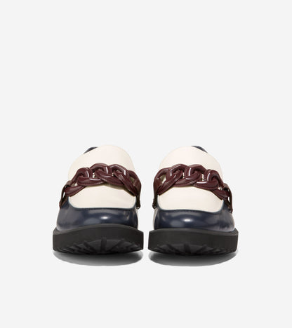 W27249:NAVY BLAZER/IVORY/CORDOVAN LTR