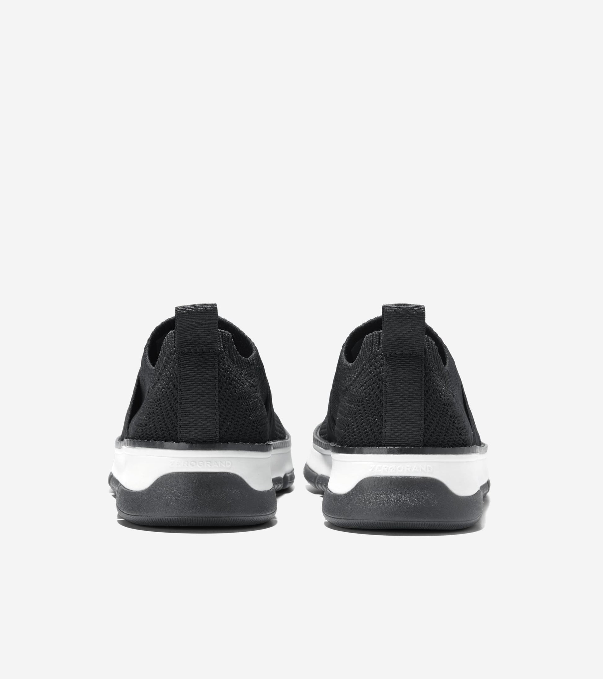 W32498:BLACK KNIT/WHITE