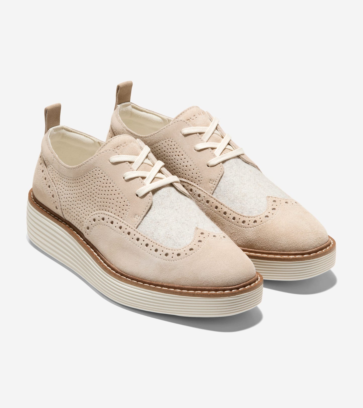 Women's Øriginalgrand Platform Wingtip Oxfords
